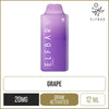 Elf Bar AF5000 Grape Rechargeable Disposable Vape 12ml