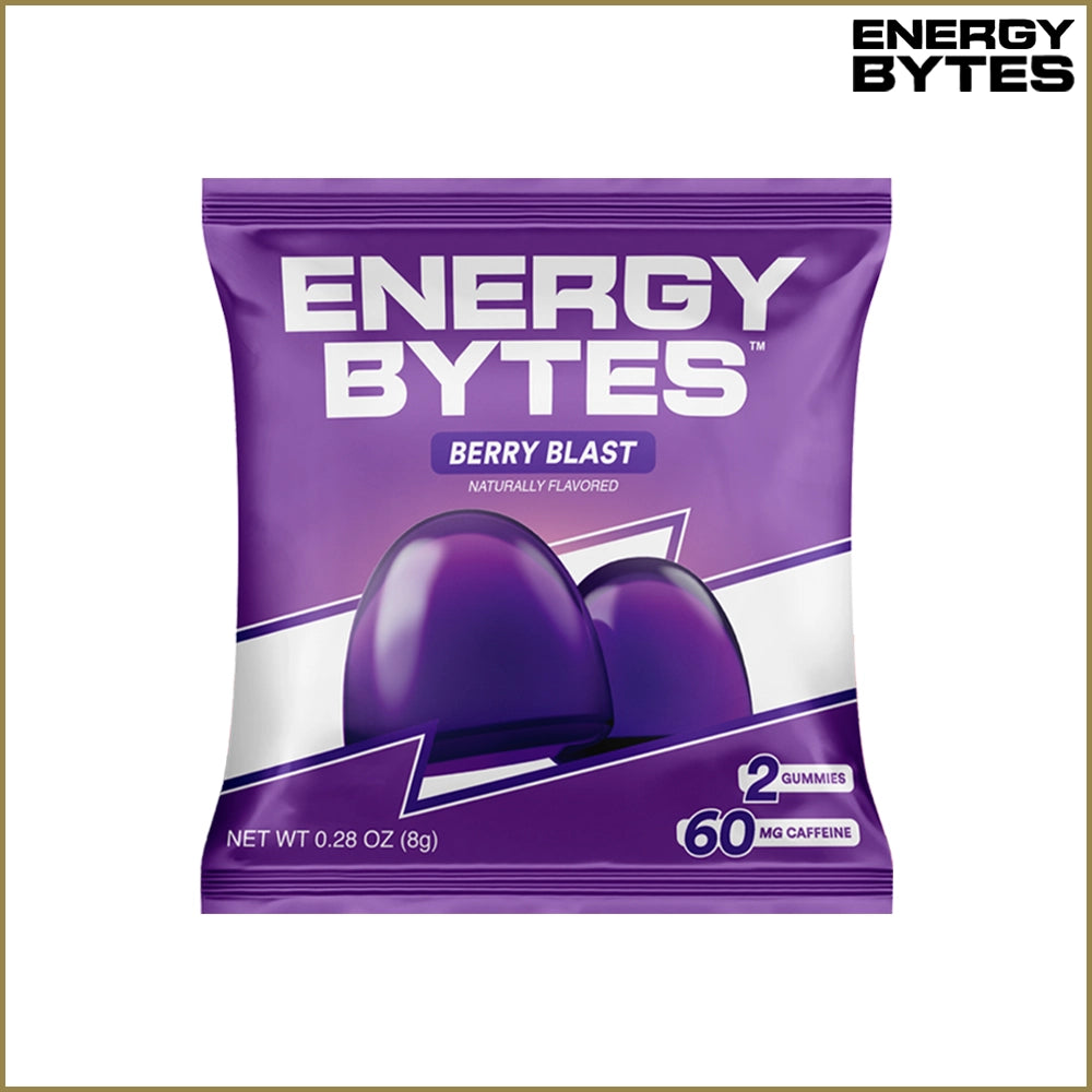 Berry Blast Energy Bytes Caffeine Gummies 2 Pack