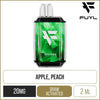 FUYL by Dinner Lady 600 Apple Peach Disposable Vape