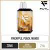 FUYL by Dinner Lady 600 Pineapple Peach Mango Disposable Vape