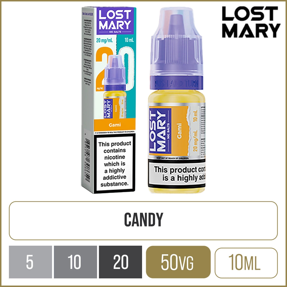 Gami Lost Mary Nic Salts E-Liquid 10ml