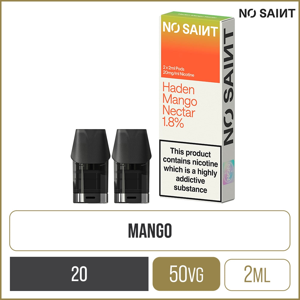 Haden Mango Nectar NO SAINT Pod 2 Pack