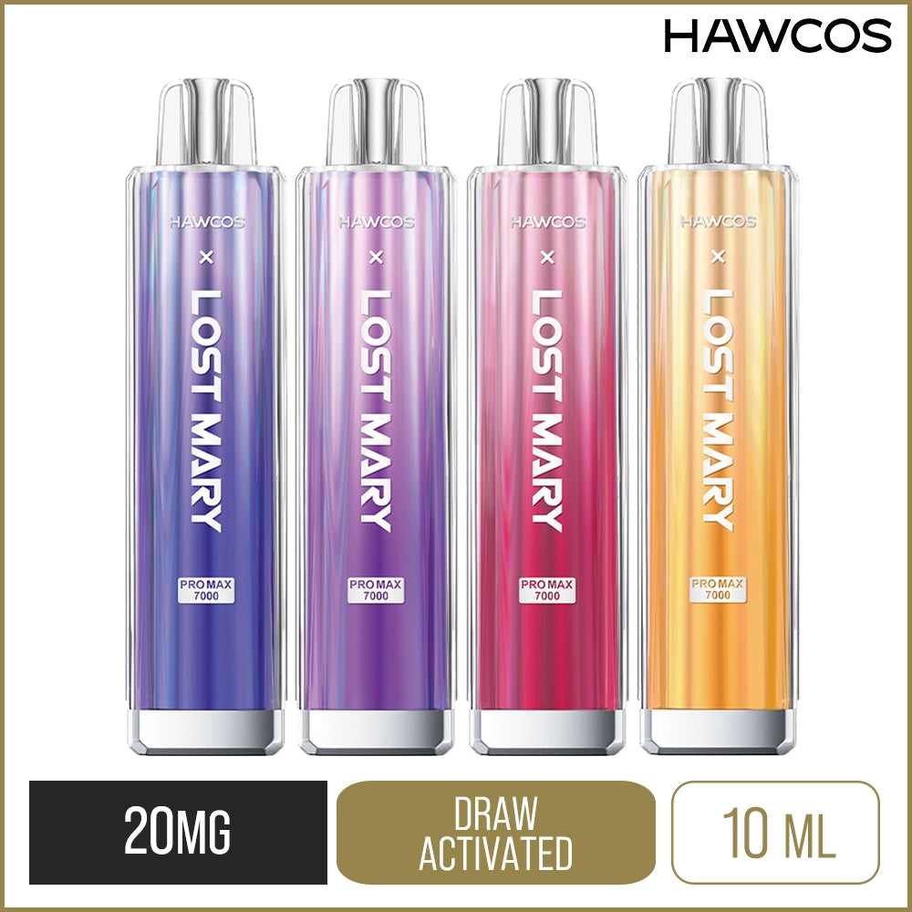 Hawcos x Lost Mary Pro Max 7000 Pod Vape Kit 10ml