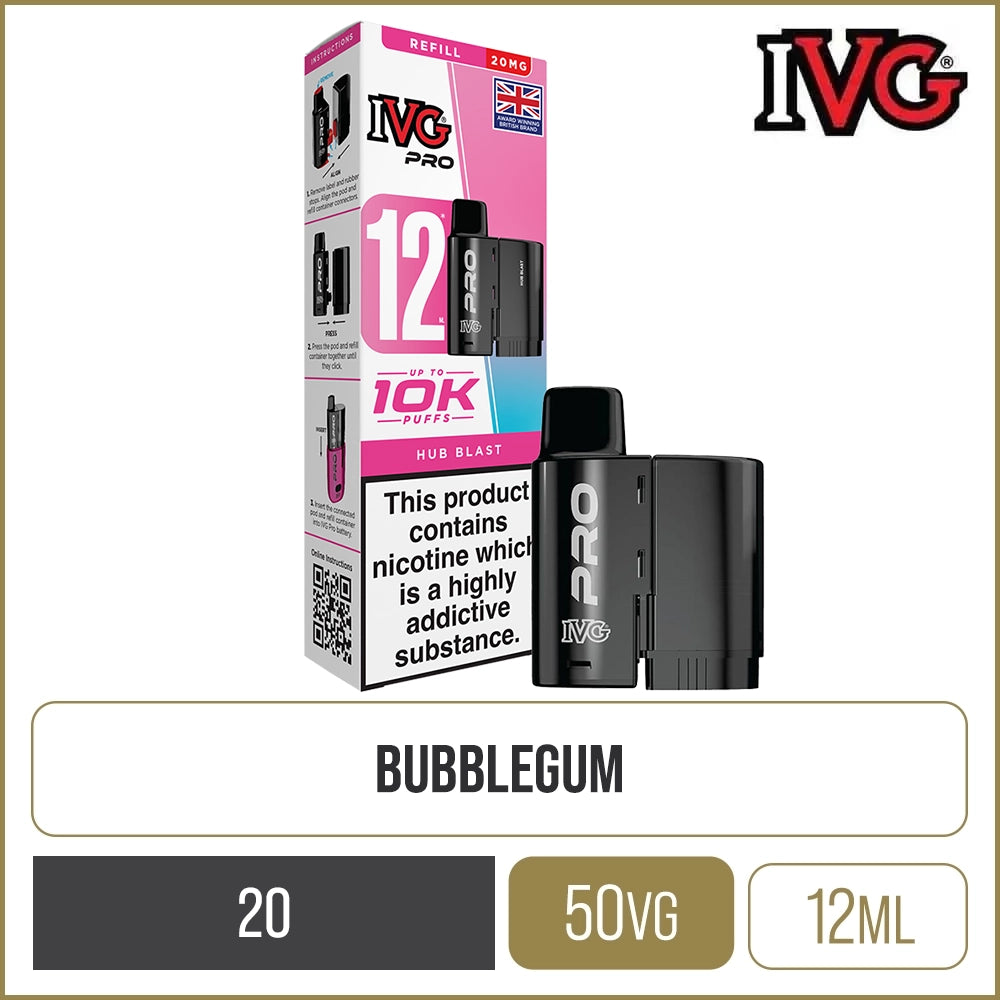 Hub Blast IVG Pro Pod & Refill 12ml