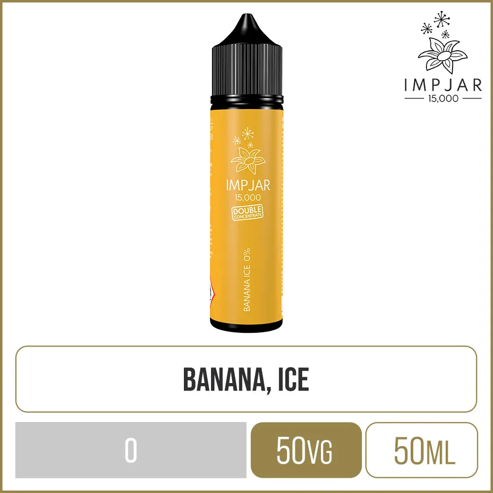 Imp Jar 15,000 Banana Ice E-Liquid 50ml