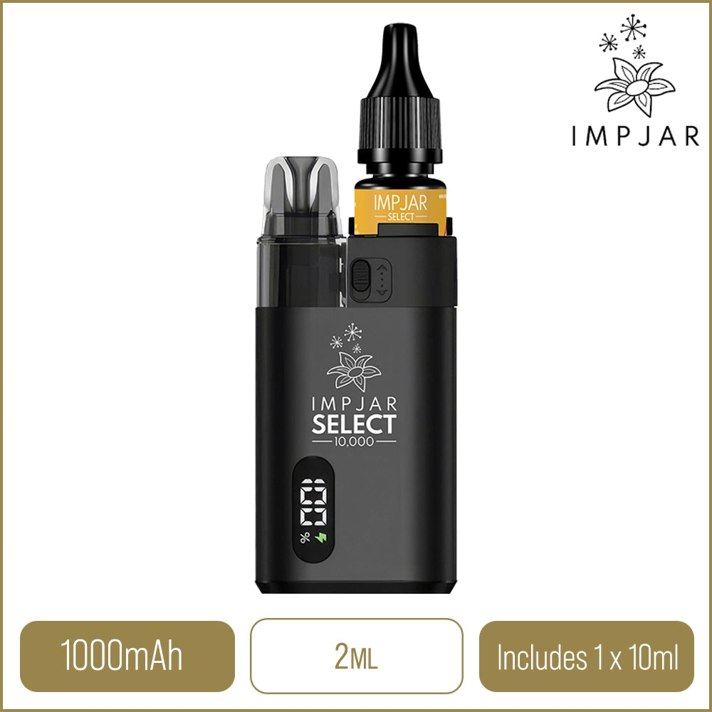 Imp Jar Select 10K Pod Vape Kit + 10ml E-Liquid