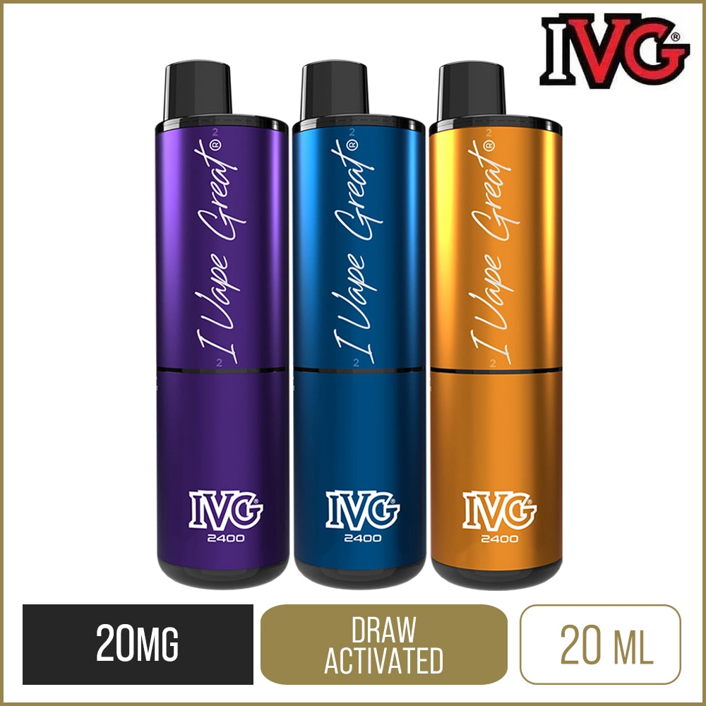 IVG 2400 4 in 1 Pod Vape Kit 8ml