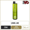 IVG 2400 Lemon & Lime Disposable Vape 8ml