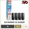 IVG 2400 Reload 4 In 1 Blue Edition Pods 4 Pack