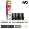 IVG 2400 Reload 4 In 1 Juicy Edition Pods 4 Pack