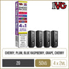 IVG 2400 Reload 4 In 1 Purple Edition Pods 4 Pack