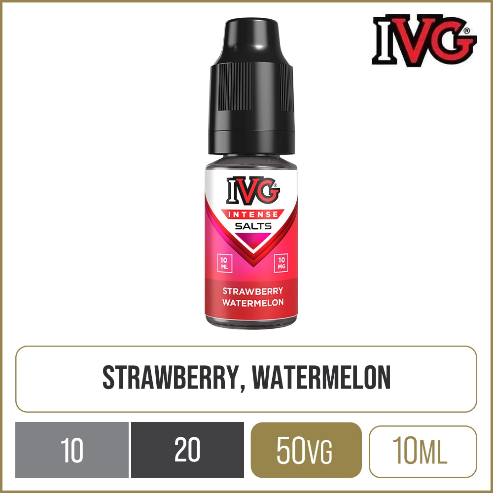 IVG Intense Salts Strawberry Watermelon E-Liquid 10ml