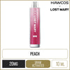 Juicy Peach Hawcos x Lost Mary Pro Max 7000 Pod Vape Kit 10ml