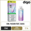 DOJO Blast 10K Kiwi Passion Fruit Guava Pod Vape Kit 10ml