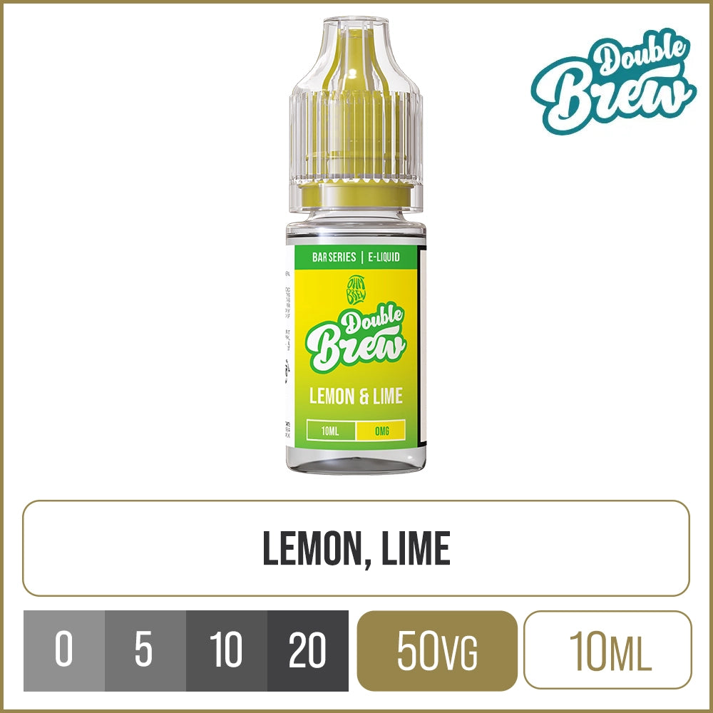 Lemon & Lime Double Brew Bar Series E-Liquid 10ml