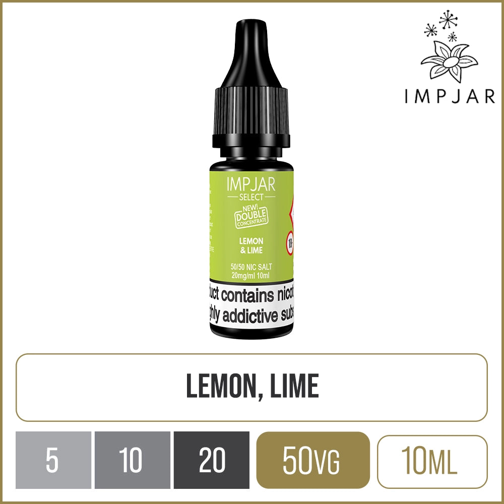 Lemon & Lime Imp Jar Select E-Liquid 10ml