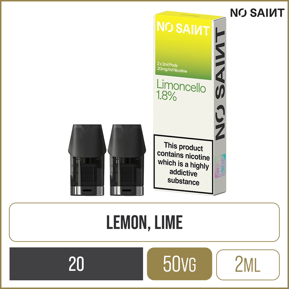 Limoncello NO SAINT Pod 2 Pack