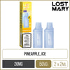 Pineapple Ice Lost Mary BM600 Pods 2 Pack