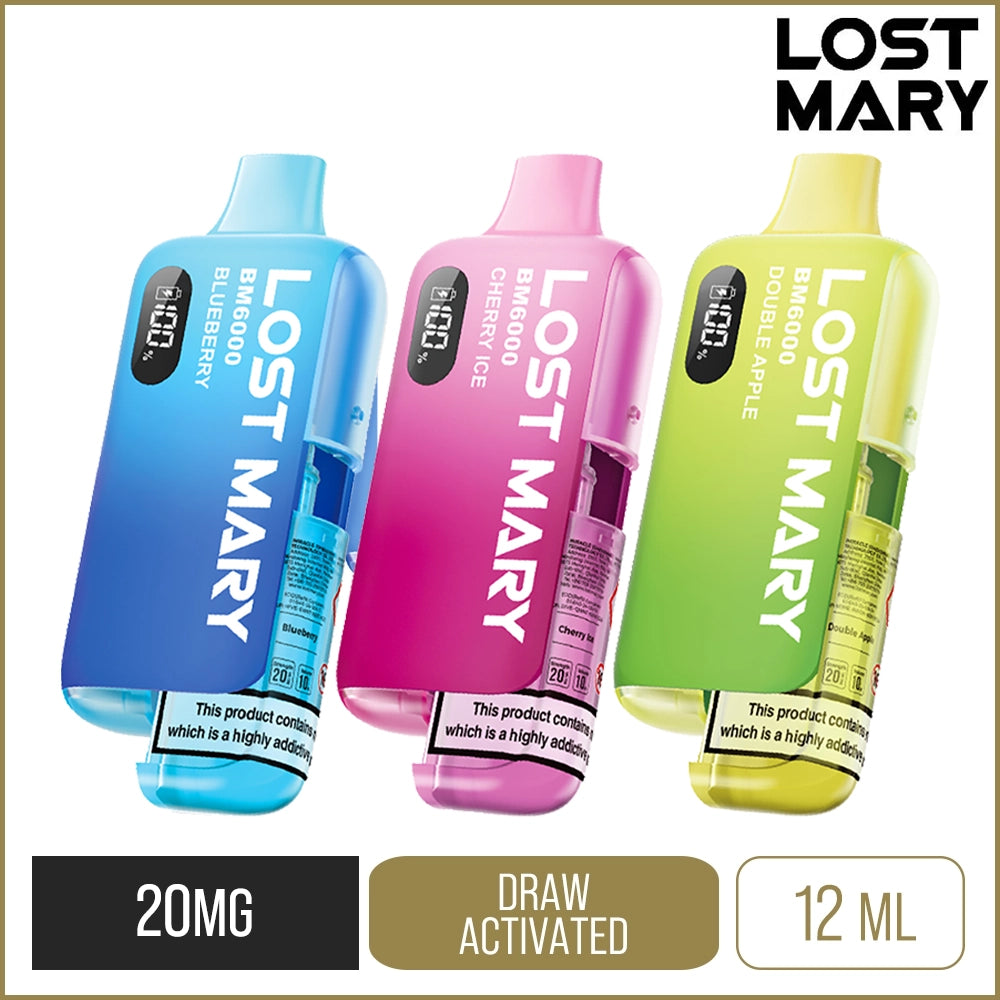 The Lost Mary BM6000 Pod Vape Kit 12ml