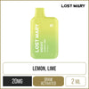 Lost Mary BM600S Lemon Lime Disposable Vape