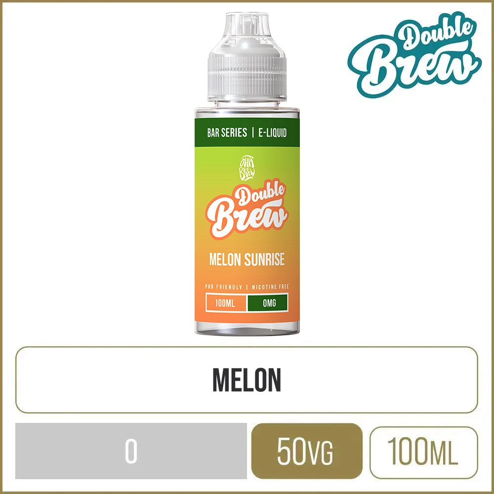 Melon Sunrise Double Brew E-Liquid 100ml