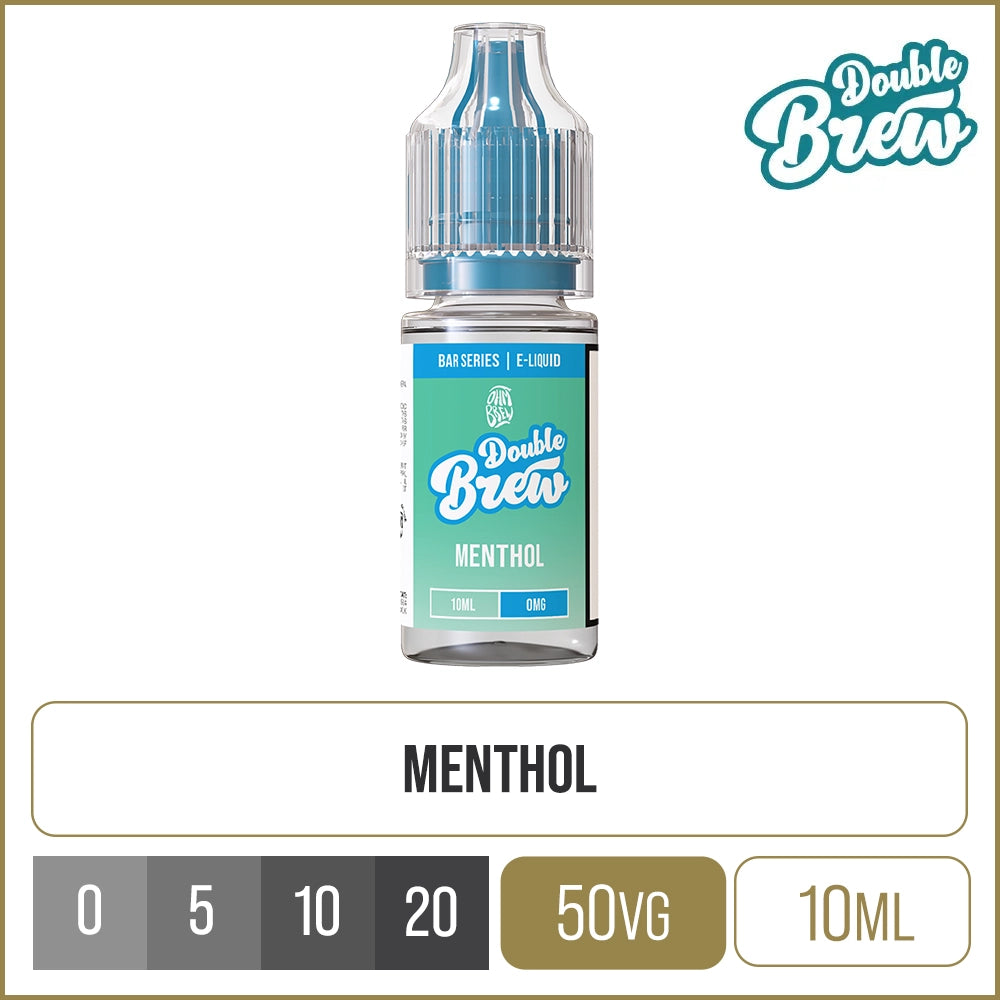 Menthol Double Brew Bar Series E-Liquid 10ml