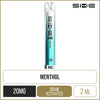Menthol SKE Crystal Bar Pod Vape Kit 2ml