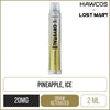 Pineapple Ice Hawcos x Lost Mary Crystal Pro Pod Vape Kit 2ml