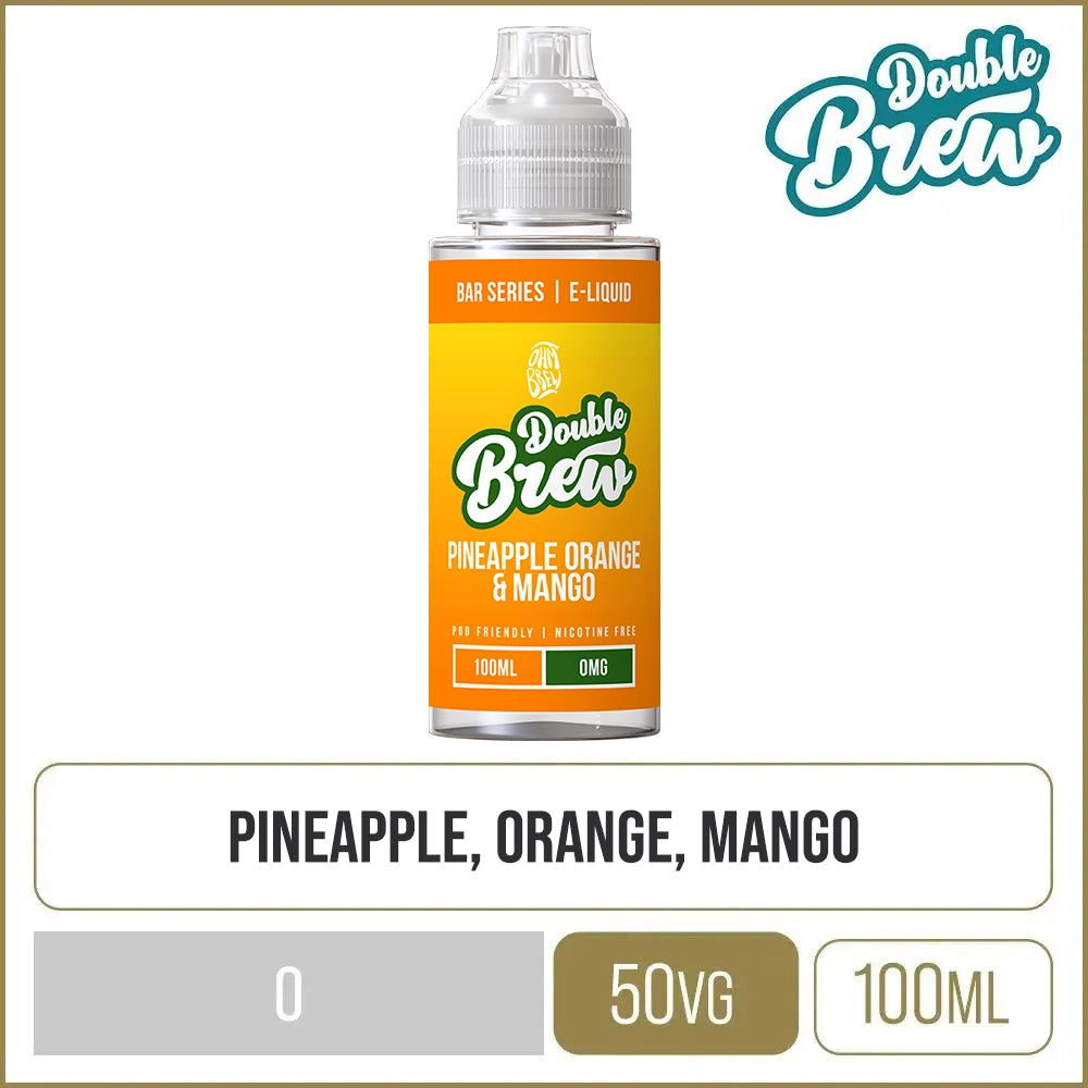 Pineapple Orange & Mango Double Brew E-Liquid 100ml