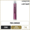 Pink Lemonade Hawcos x Lost Mary Crystal Pro Pod Vape Kit 2ml