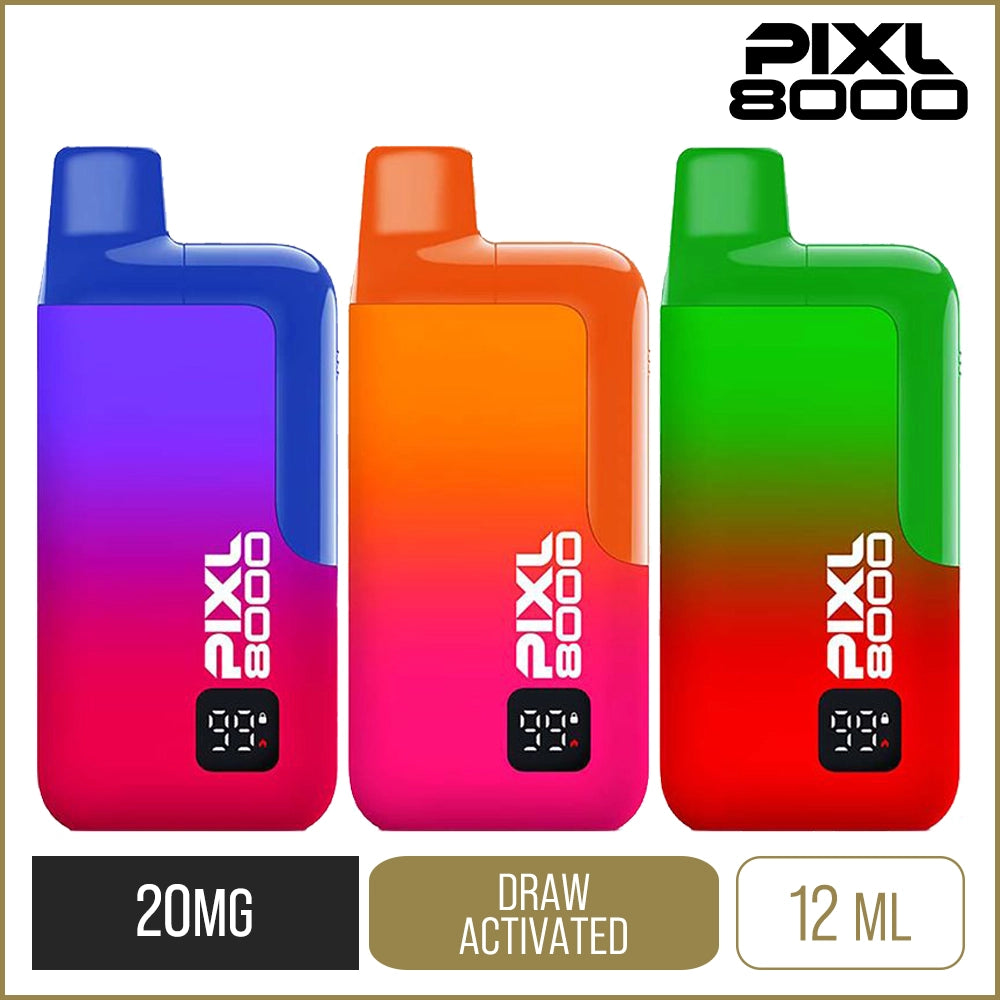 PIXL 8000 Pod Vape Kit 12ml