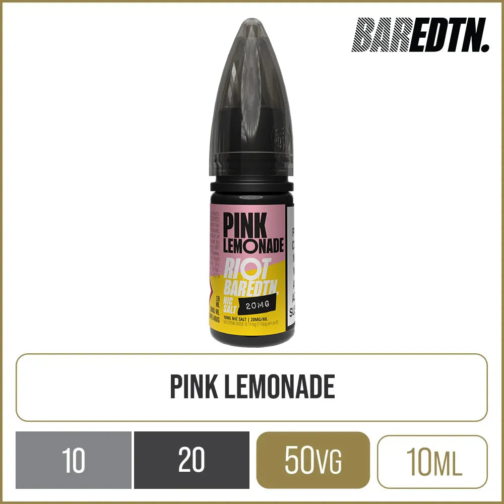 Buy Pink Lemonade Riot BAR EDTN E-Liquids | 3 For £10