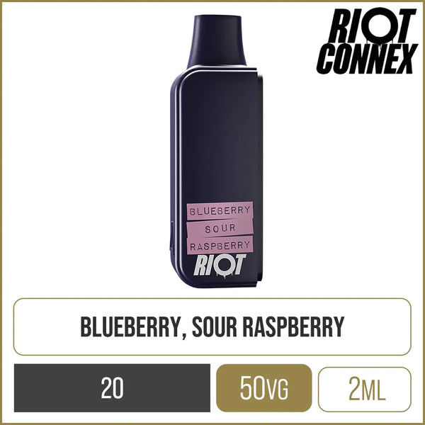 Riot Connex Blueberry Sour Raspberry Pod 1 Pack