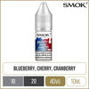 SMOK Nic Salts Blueberry Cherry Cranberry E-Liquid 10ml