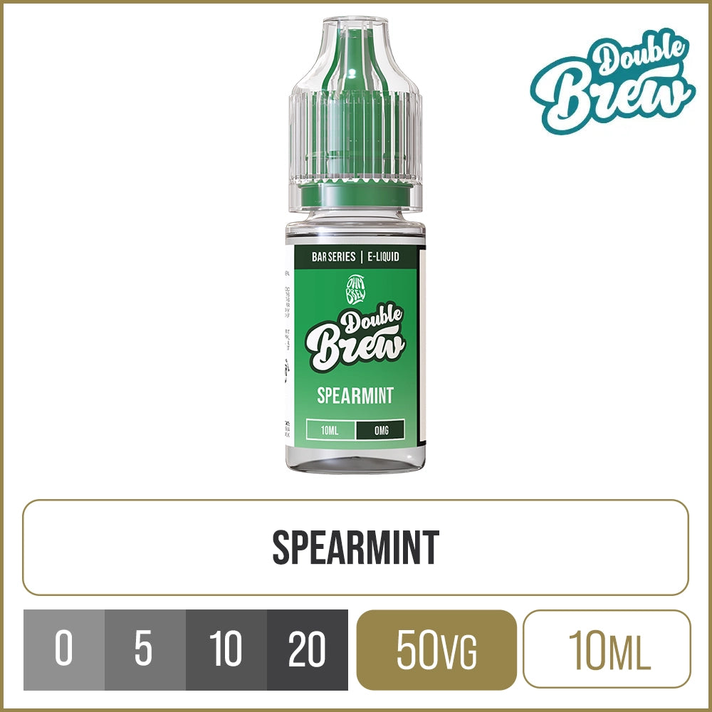 Spearmint Double Brew Bar Series E-Liquid 10ml
