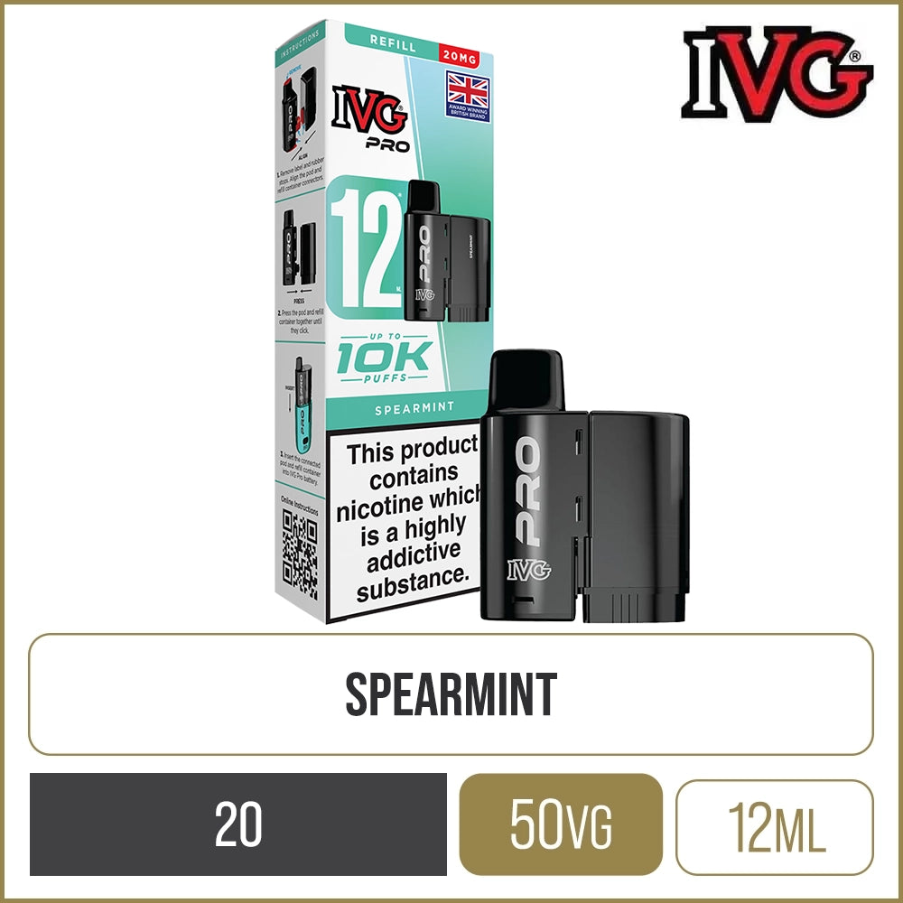 Spearmint IVG Pro Pod & Refill 12ml
