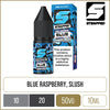 Strapped Salts Reloaded Blue Raspberry Slush E-Liquid 10ml