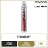 Strawberry Burst Hawcos x Lost Mary Crystal Pro Pod Vape Kit 2ml
