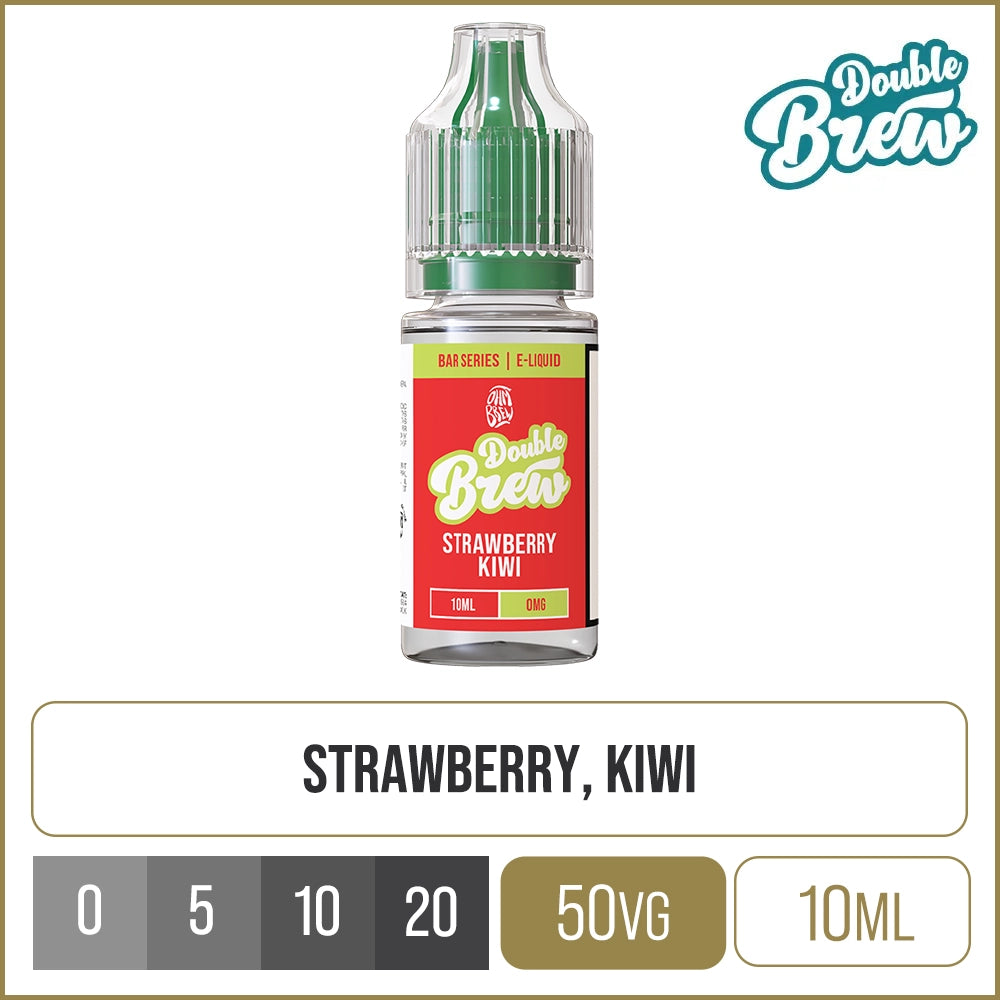 Strawberry Kiwi Double Brew Bar Series E-Liquid 10ml