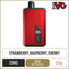 Strawberry Raspberry Cherry IVG Smart Max Pod Vape Kit 12ml