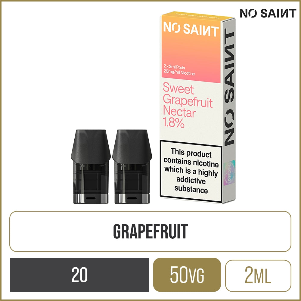 Sweet Grapefruit Nectar NO SAINT Pod 2 Pack