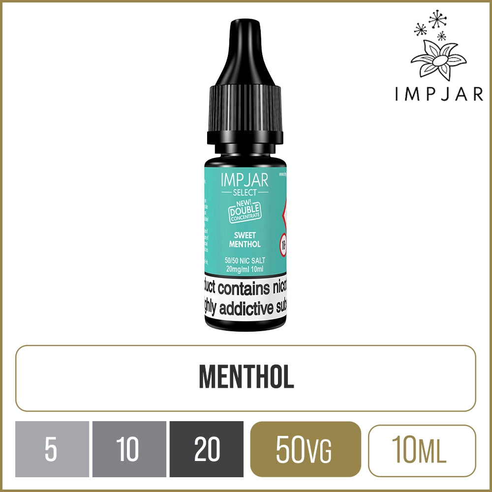 Sweet Menthol Imp Jar Select E-Liquid 10ml