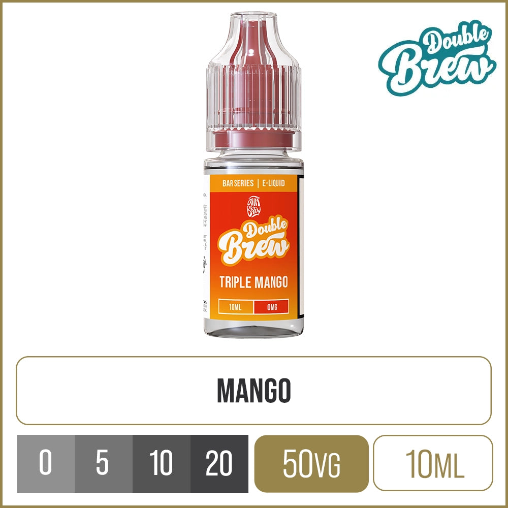 Triple Mango Double Brew Bar Series E-Liquid 10ml