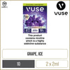 Grape Ice Vuse Pods 2 Pack