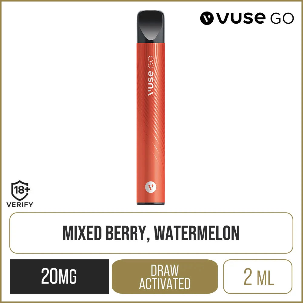 Buy Vuse GO 700 Berry Watermelon Disposable Vapes Online