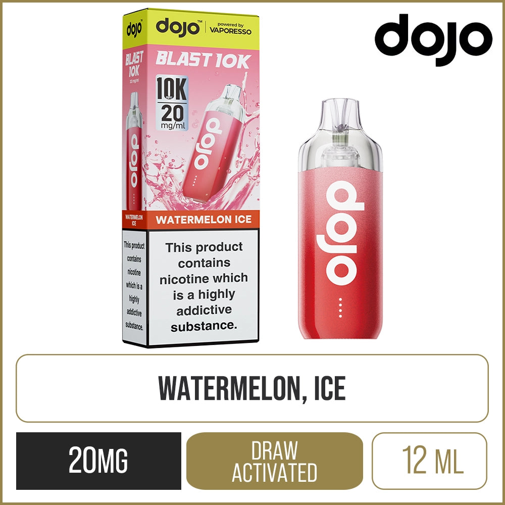 DOJO Blast 10K Watermelon Ice Pod Vape Kit 10ml