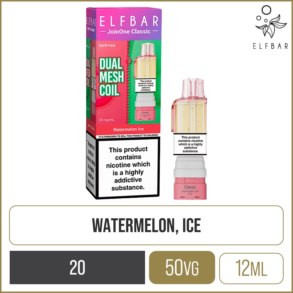Watermelon Ice Elf Bar JoinOne Classic Pod & Refill 12ml