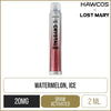 Watermelon Ice Hawcos x Lost Mary Crystal Pro Pod Vape Kit 2ml