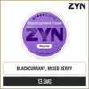 ZYN Blackcurrant Frost Regular Nicotine Pouches 21 Pack