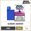 Blueberry Sour Razz PIXL 8000 Pod XL Pod & Refill 12ml